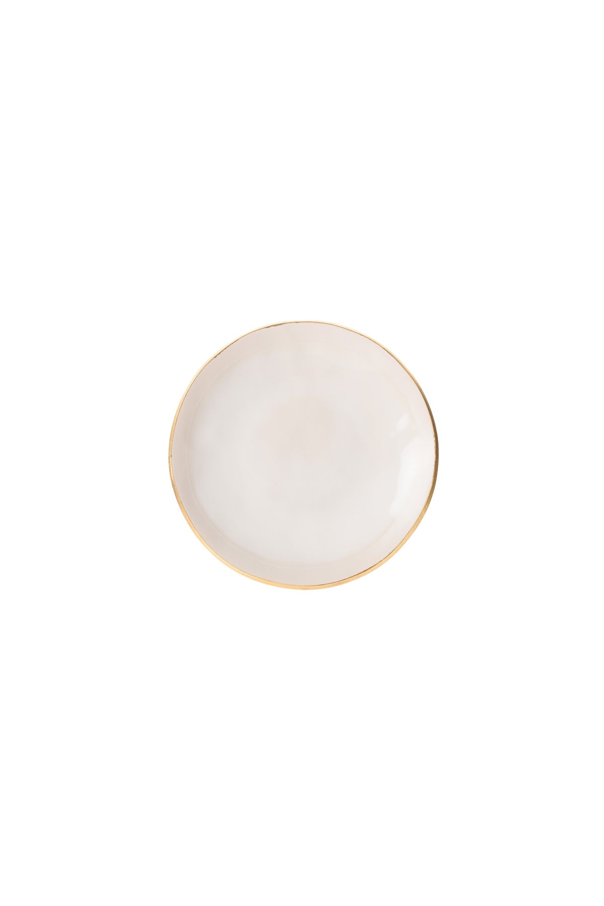 Heirol x Nosse tallrik 23 cm Edge, Ivory Gold