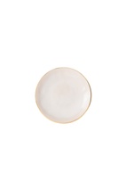 Heirol x Nosse Plate 23 cm Edge, Ivory Gold