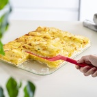 Heirol Silicone baking dish with glass plate 37 cm 3.8 l