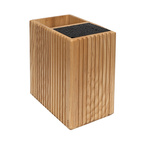 Heirol Knivblock/Redskapshållare,   Ask, 17,5 x 11,5 x 22 cm