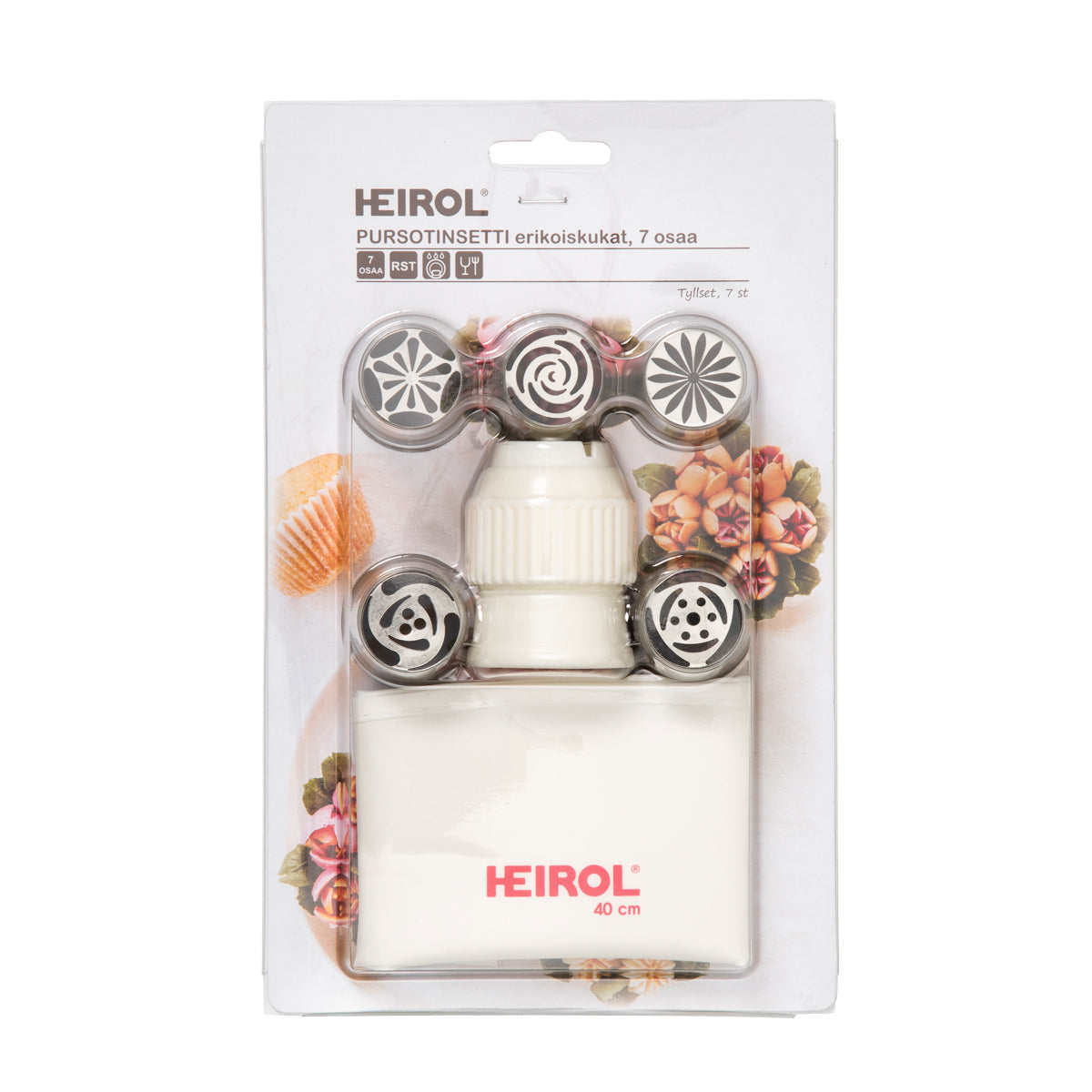 Heirol Dekorationsset blommor