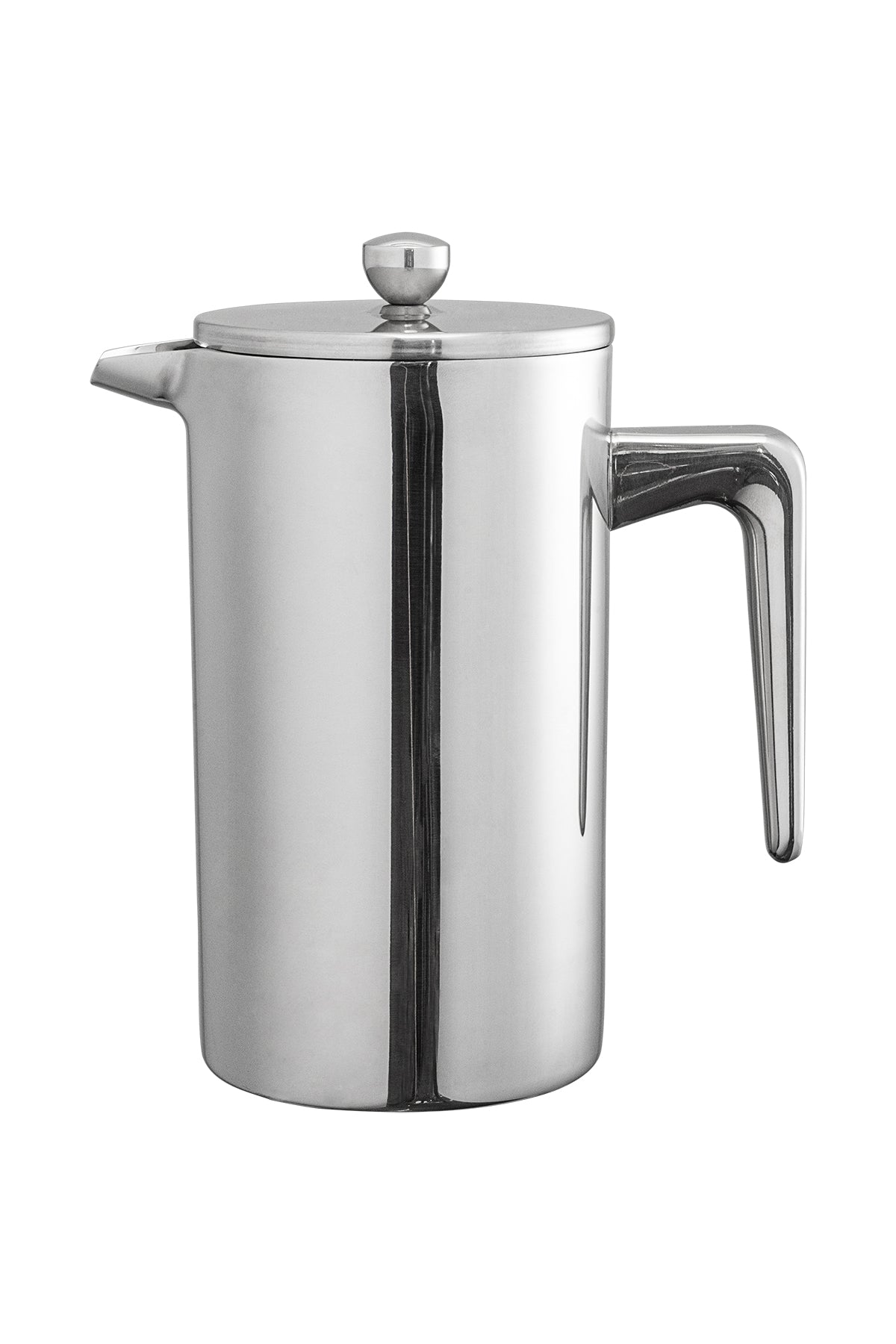 Heirol Kaffepress 8 koppar i rostfritt stål