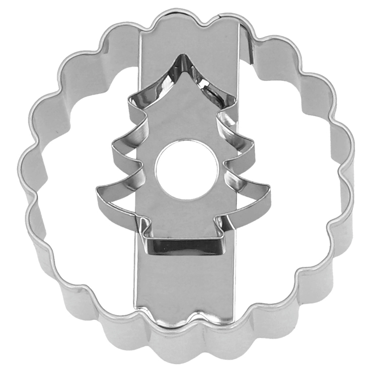 Pepparkaksform Linzer Träd 5 cm