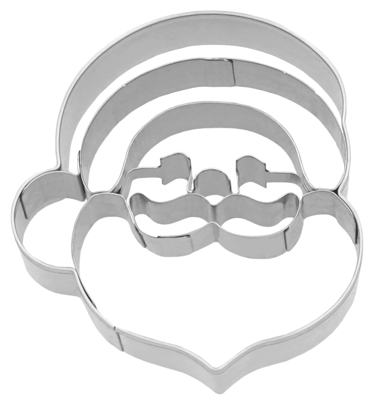 Gingerbread cookie cutter Christmas Tom's head, 6 cm