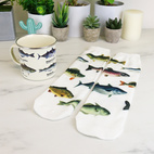 Set Mugg och Strumpor Fiske