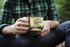 Emaljmugg Outdoors Gul