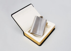 Flask In A Book Fancy Black