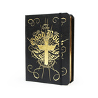 Flask In A Book Fancy Black