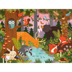 Floor Puzzle Enchanted Wood
