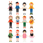 Magnetic Dress-Up Best Friends