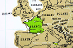 Scratch Map världskarta