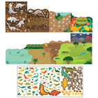 Stickerset Dinosaurier