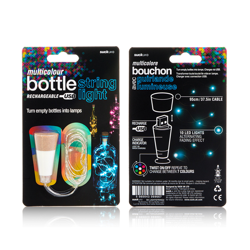 *Bottle Light Ljusslinga Multi