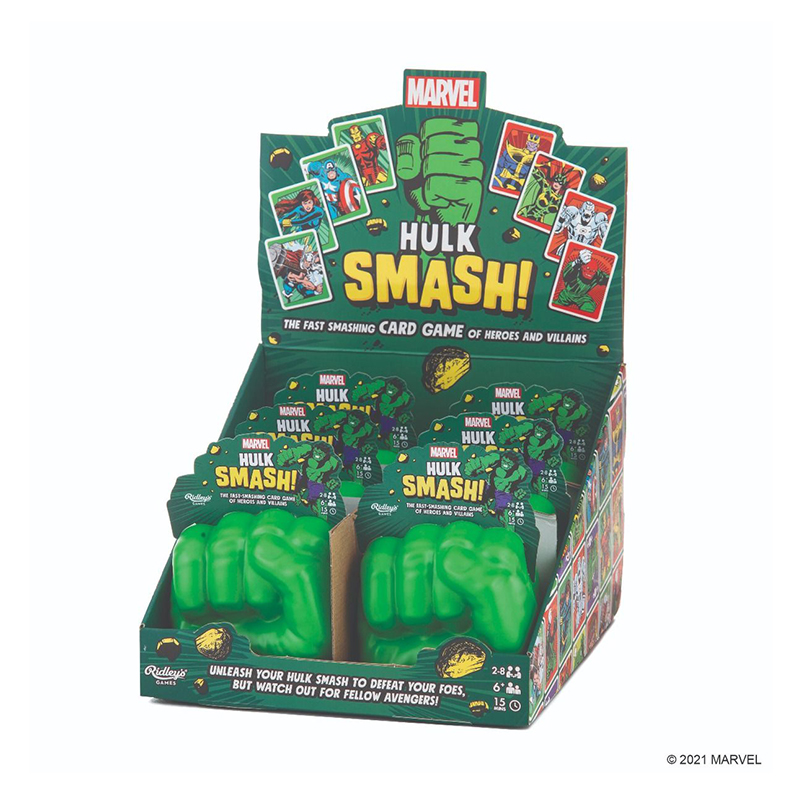 *REA Spel Marvel Hulk Smash DIS 6