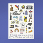 *SALE Poster 80's Icons