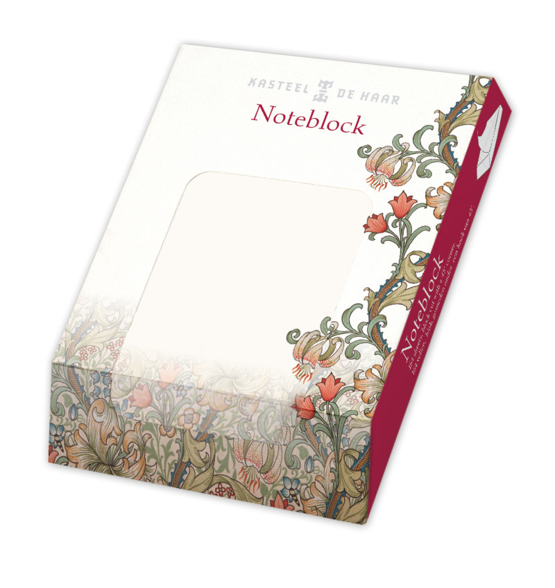 Noteringsblock William Morris