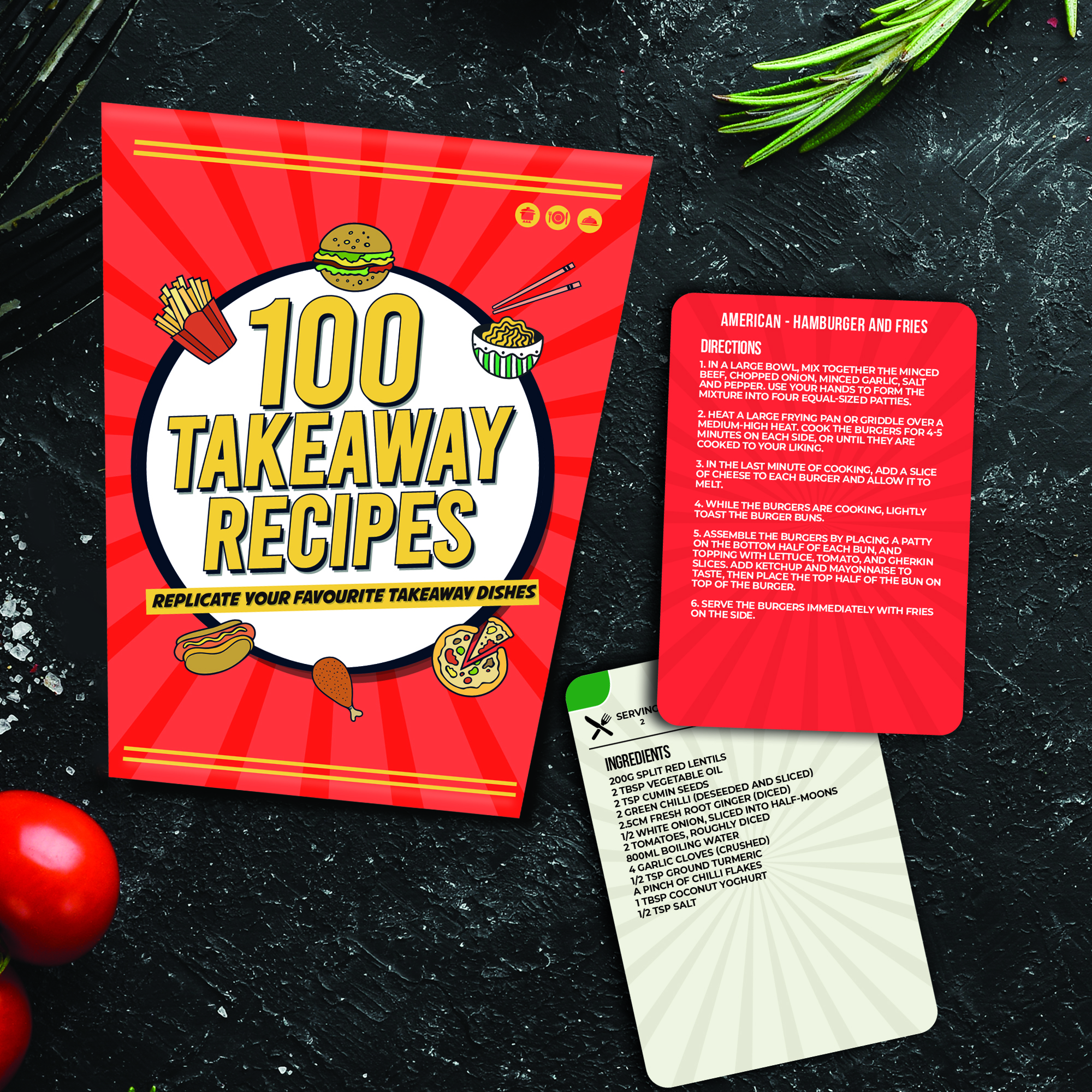 *100 Receptkort Takeaway Favoriter